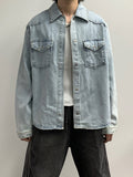 Western Old Washed Denim Jacket