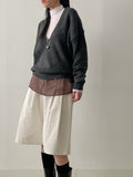 Pinot Corduroy Pintuck Bermuda Pants