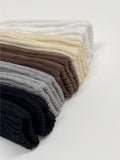 Semi Ribbed Daily Long Socks