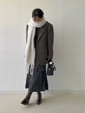 [Skirt SET] Corduroy Sleeveless Long One Piece