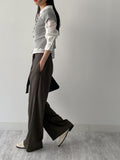 Jenna Belted Wide Slacks