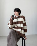 Devil Cable Hood Knit