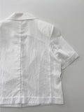 [summer/Wrinkle Free] Brulee Two Burton Short Jacket