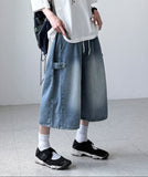 Liquid Snap Bermuda Denim