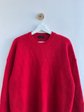 Diamond Fisherman Round Knit