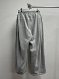 Deep Three-Tuck Brushed Sweat Balloon Pants