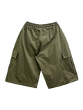 Amekaji Loose Cargo Crop Pants