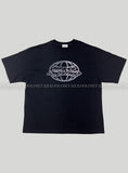 Metallic Logo Box Half Tee