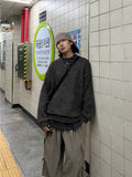 Two-tone Hachi Over Knit