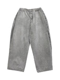 Nute Washing Balloon Denim Pants