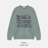 Sweet Soft Lettering Knit