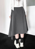 BUCKLE LAYER SKIRT