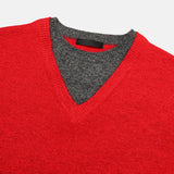 [Premium] Snow Veil V Crop Knit