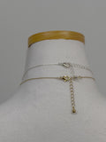 Tears Drop Layered Necklace