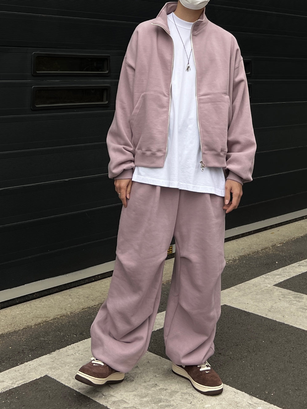 【KOOLOSET】Cozy Hip-Hop Brushed Sweatpants KOOLOSET (クロゼット) - コージーヒップホップ裏起毛スウェット