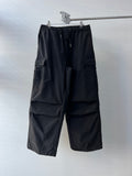Winter Nylon Dart Brushed Cargo Pants