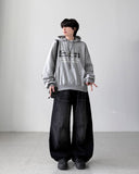 Iglen Check Over Hoodie