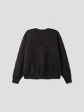 Mohair Two-Pocket Knit Cardigan
