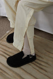 buttons split pants