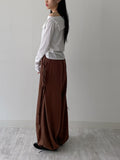 [2way!] Eyelet Wide Training Pants