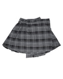 CHECK WRAP MIDI SKIRT
