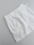 Loti Denim Wrap Mini Skirt