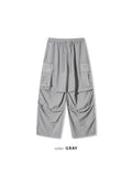Pigment Nylon Cargo Banding Pants