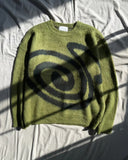 Mohair tornado knit