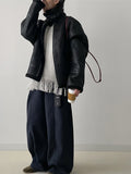 [Muffler SET] Vintage Boucle Long Knit