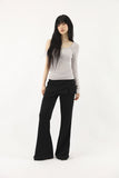 Ray Unbalance Shirring Tee