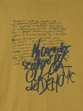 Crack Lettering Short Sleeve T-shirt