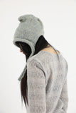 Knit cat hood beanie