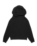 DRAPE NECK KNIT HOODIE