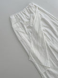 Tia Layered Nylon Wide Pants