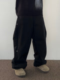 Rivet Side Detail Cotton Pants