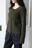 Rani bokashi knit cardigan