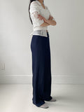Pearl off-shoulder half T-shirt