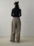Leopard Bijo Wide Pants