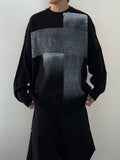 Hand Paint Crossing Over Knit