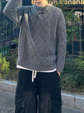 Moa Wool Twist Round Knit