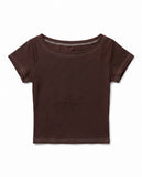 [1+1] BASIC OFF SHOULDER TOP
