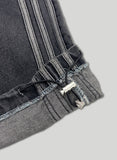 Dark Washed Track Denim