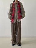 Holiday Tartan Check Muffler