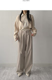 Kendil Two-Tuck Wide Slacks