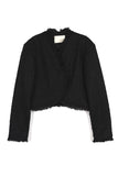 Bolero tassel tweed jacket