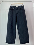 Real Wide Denim Pants