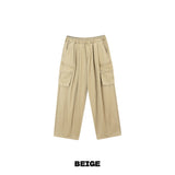 Vintage Washed Cargo Banding Pants