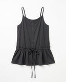 FRILL SLEEVELESS MINI ONEPIECE
