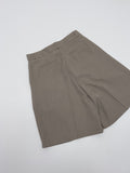 Latte Two Tuck Half Slacks
