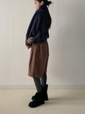 Snap Anorak Fleece Sweatshirt